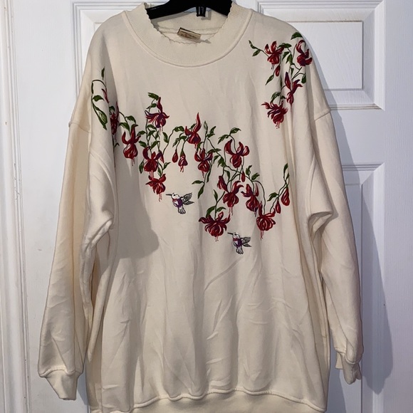 Vintage Hummingbird Crewneck Lady Footlocker - Picture 2 of 8